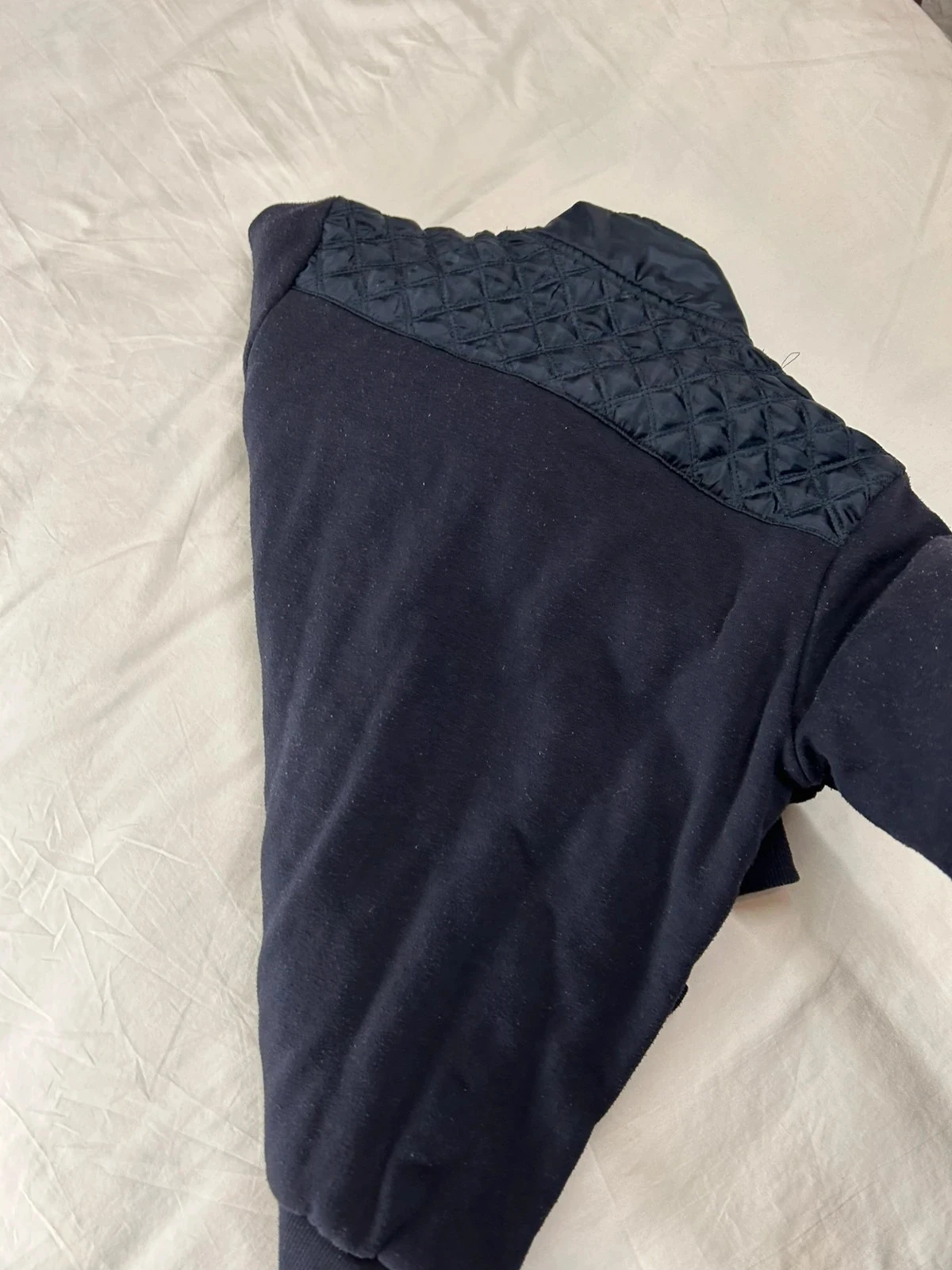 Blauw marine gewatteerd vest Devred – photo 10